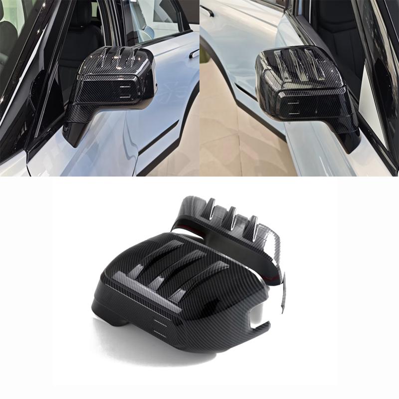 Для Chery JAECOO J7 2024 2025 ABS карбон Накладки на зеркала боковых дверей накладка на задний противотуманный фонарь накладка на ручку двери наклейки на крышку бензобака