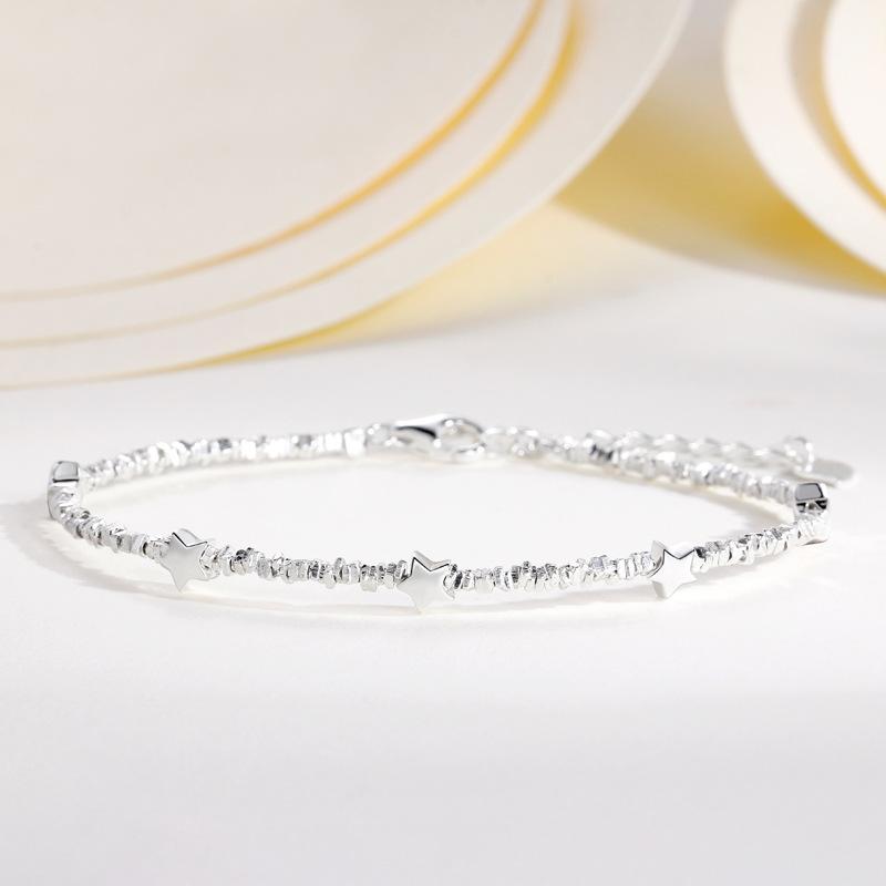 Звездный браслет Женская мода Простая ниша Изысканный темперамент Универсальный стиль Ins Ювелирные изделия для рук Женщины