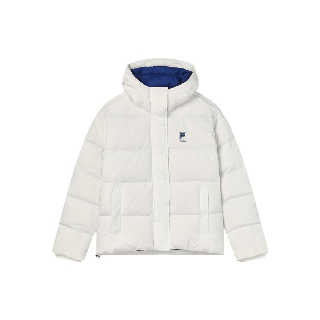 Fila Однотонная пуховая куртка с капюшоном Женские куртки Кокосово-белый F11W346906F-IV