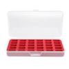 Bobbins Spools Storage Box Organizer Hanging Clipon Sewing Craft Plastic Case 30 Grids