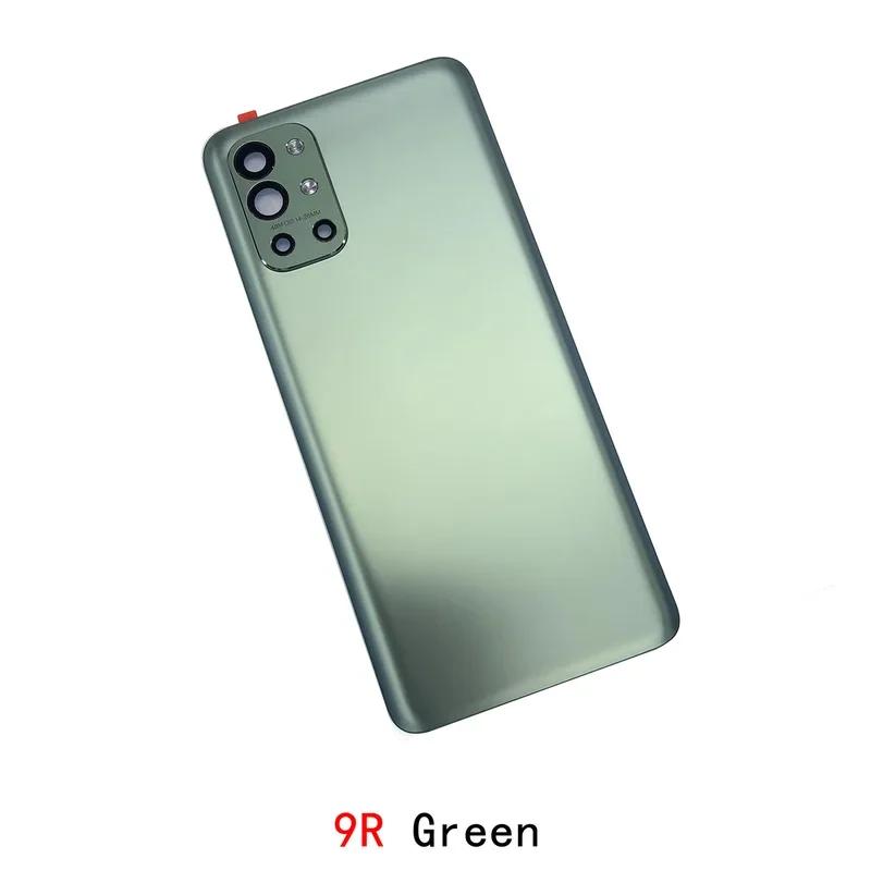 Для Oneplus 9 9Pro 1 9R 9R Nord 5G Задняя крышка корпуса аккумулятора Задний чехол Замена с объективом камеры