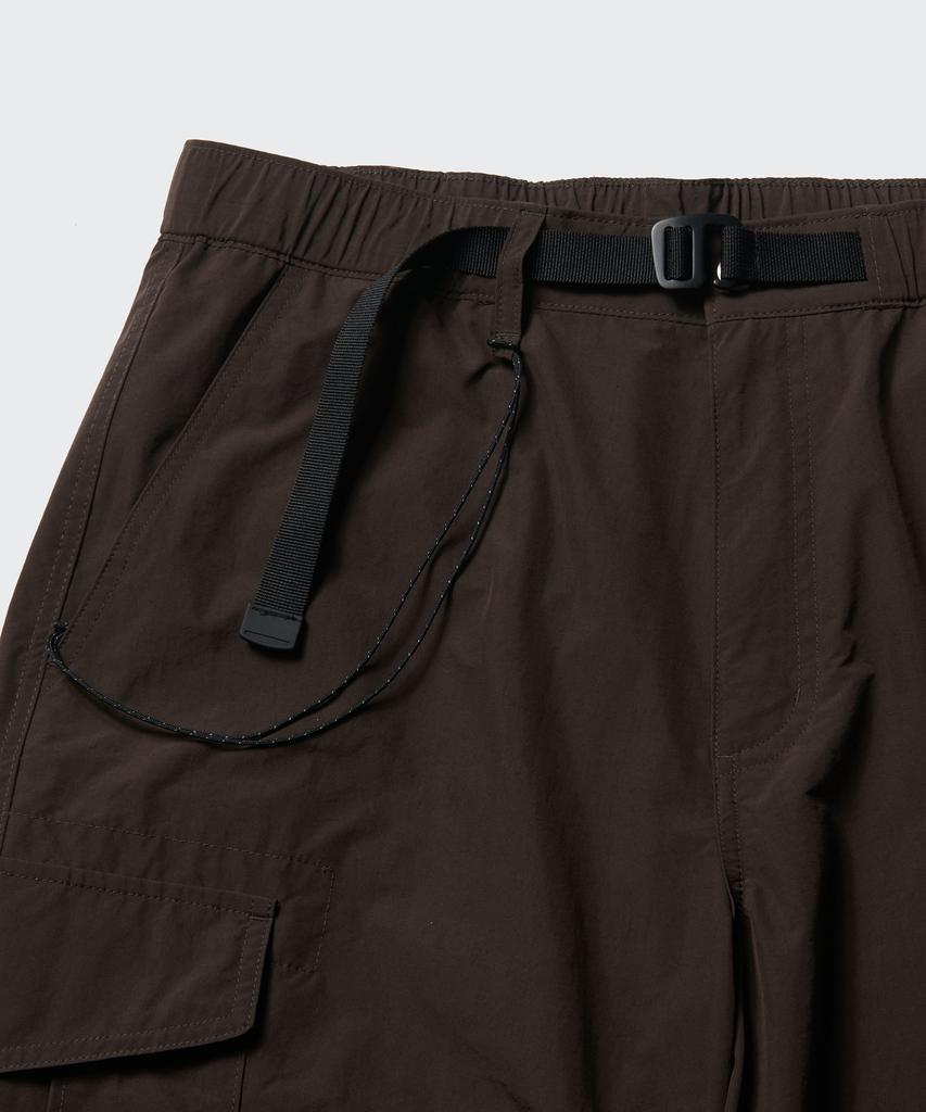 MUSINSA STANDARD [City Leisure] Np Wide Belted Cargo Pants [Baroque Brown]