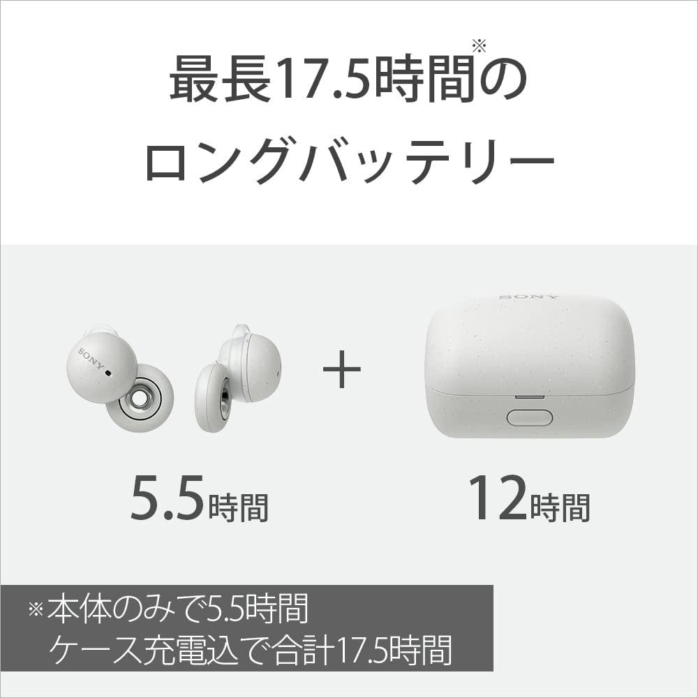 Sony LinkBuds: Полностью беспроводные наушники Компактные и легкие 4,1 грамма Полностью открытый стиль