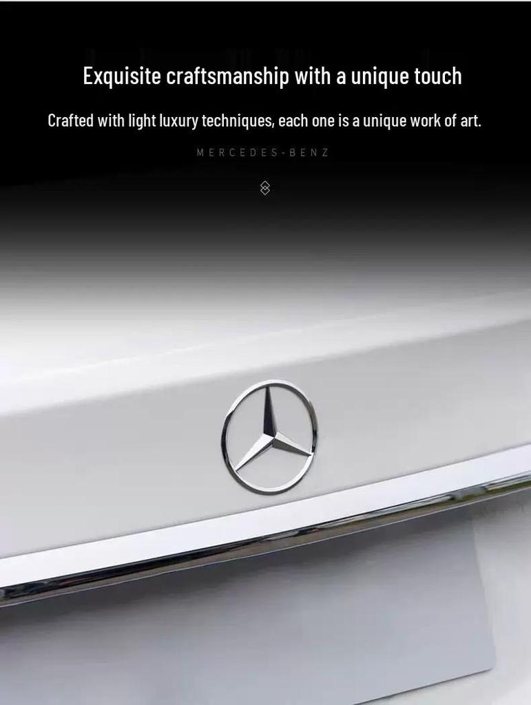 Совместимо с задним логотипом-звездой Mercedes-Benz ABCES-Class, CLA, GLK, GLC, GLE, CLS.