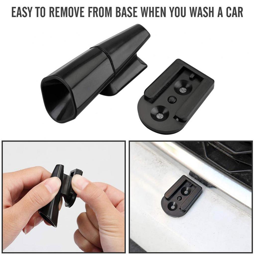 2шт автомобильный свисток для оленей предотвращает столкновения оленей отпугиватель животных ультразвуковой свисток предупреждает оленей дикая природа предупреждающее устройство грузовик