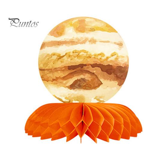 9 шт. Планета в форме сот, центральные украшения для стола в стиле космической солнечной системы, бумажные соты для дня рождения детей