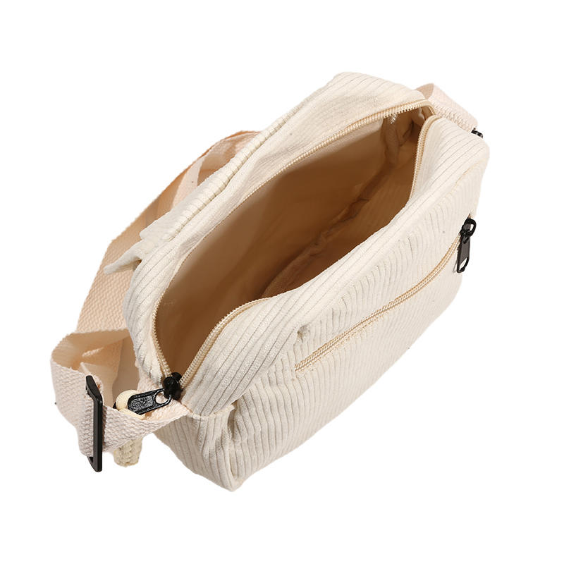 1 шт. Вельветовая женская маленькая сумка через плечо, сумка-кроссбоди для девочки-подростка, студенческая уличная корейская сумка-мессенджер в стиле харадзюку