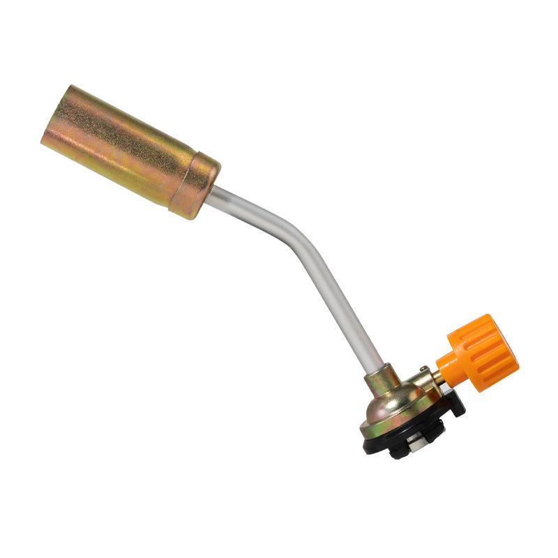 Handheld Spray Gun Lighter for Outdoor BBQ with Card Ignition and Aluminum Tube Fire Starter - Ideal for Burning Pig Hair & Barbecuing Without Hassle.