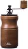 Кофемолка Kalita, деревянная, прочная, чугунная, коричневая, с регулируемой грубостью помола, ручная мельница для кофе, ручная кофемолка для начинающих, для начинающих