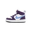 (TD) Court Borough Mid 2 'Purple White Blue' Baby CD7784-106