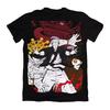 Jujutsu Kaisen Gojo Satoru Unisex Pure Cotton T-shirt 2026 Summer Hot Anime Print Round Neck Loose Family Short Sleeved Top