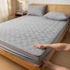 Waterproof Elastic Mattress Cover Bed Sheets Pad Protector Bed Cover Soft Queen King Waterproof Fitted Sheet Anti-bacterial Pad Bedcover