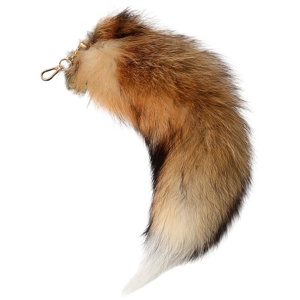 Милый брелок-подвеска для сумки с хвостиком, брелок для ключей, мягкий и нежный, аксессуар для ключей, подарок на рождественскую вечеринку для женщин