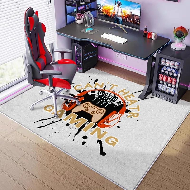 Ковер для игровой комнаты Нескользящий Грязеотталкивающий Износостойкий Напольный коврик с рисунком ручки Ковер для спальни Большого размера Коврики для украшения дома