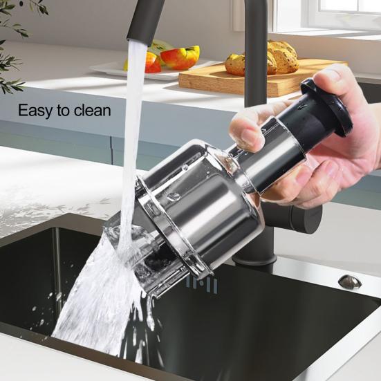 Ручной пресс для чеснока, давилка для чеснока из нержавеющей стали, простой в использовании, прочный измельчитель овощей, имбиря, лука для дома