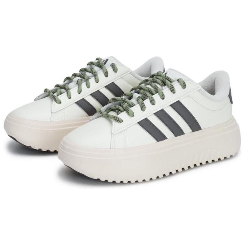 adidas Женские кроссовки Grand Court Platform 'Ivory Black' IH2427
