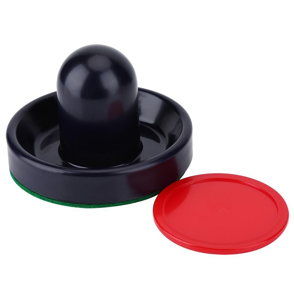 Plastic Lightweight Goalies Ice Hockey Pushers Pucks Set Replacement for Tables Game