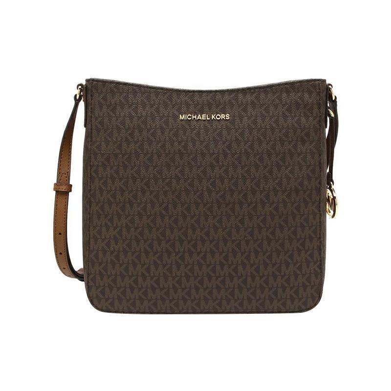 MICHAEL KORS Canvas Crossbody Bags Womens Brown 35F8GTVM7B-BROWN