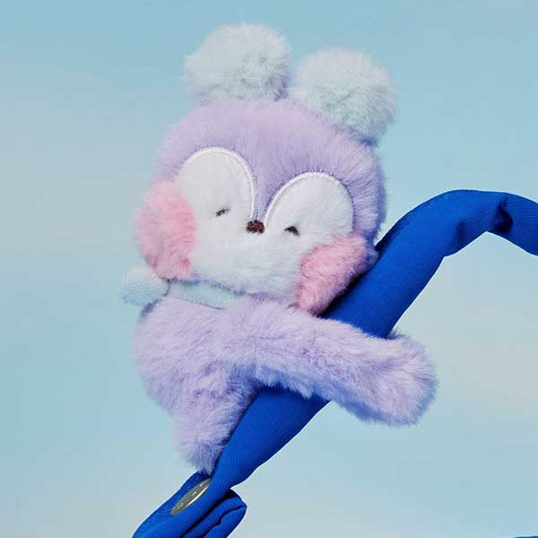Официальный мини-брелок-плюш BT21 minini 'Обними меня' на магните - Умный дорожный брелок
