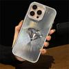 Роскошный чехол для телефона Bling Glitter Aurora Laser Diamond со стразами для iPhone 16 11 12 13 14 15 Pro Max, жесткая противоударная задняя крышка