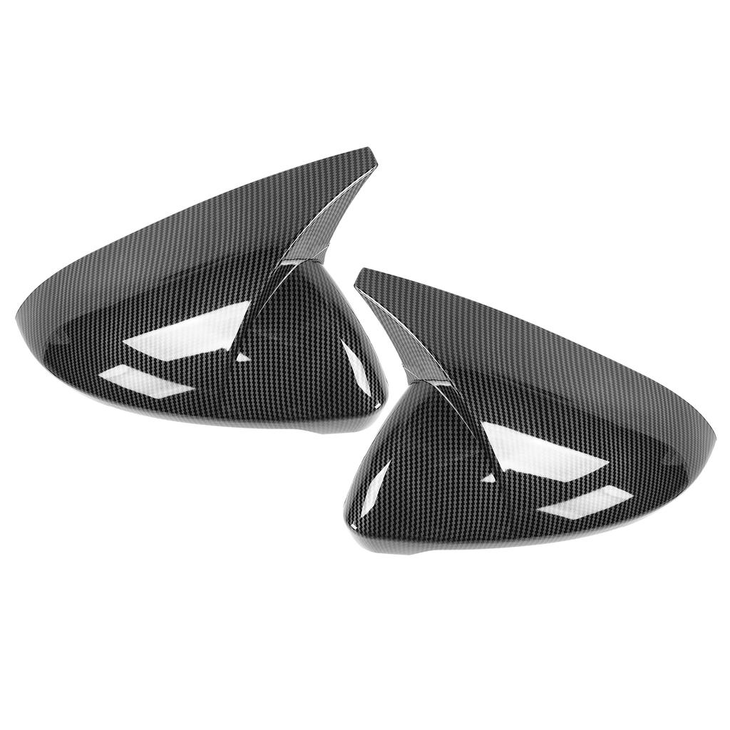 Pair Rearview Mirror Cover    or Housing Horn   Fit for MK7CelsiusMK7.5 GTD R 2013-2020