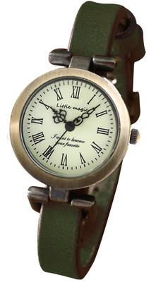 Антикварные часы Зеленые Женские [Маленькая Магия]