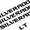 Набор наклеек-эмблем ABS из 4 частей Chevrolet Silverado LT для дверей автомобиля и задней двери