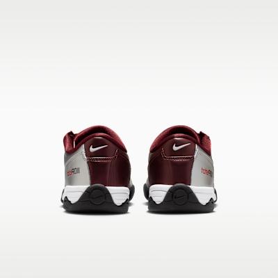 Women's Sneakers Nike Wmns Total 90 'Metallic Silver Burgundy Crush White'