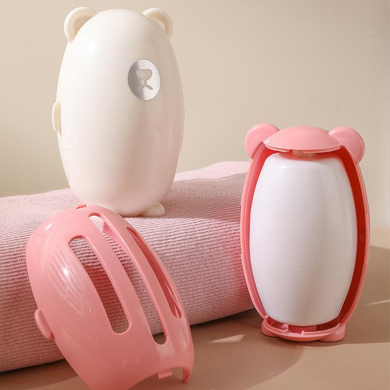 Стираемый ворсовый очиститель Многофункциональный многоразовый инструмент для одежды Пылеудаляющий инструмент для чистки волос Плюшевый липкий роликовый шарик для путешествий