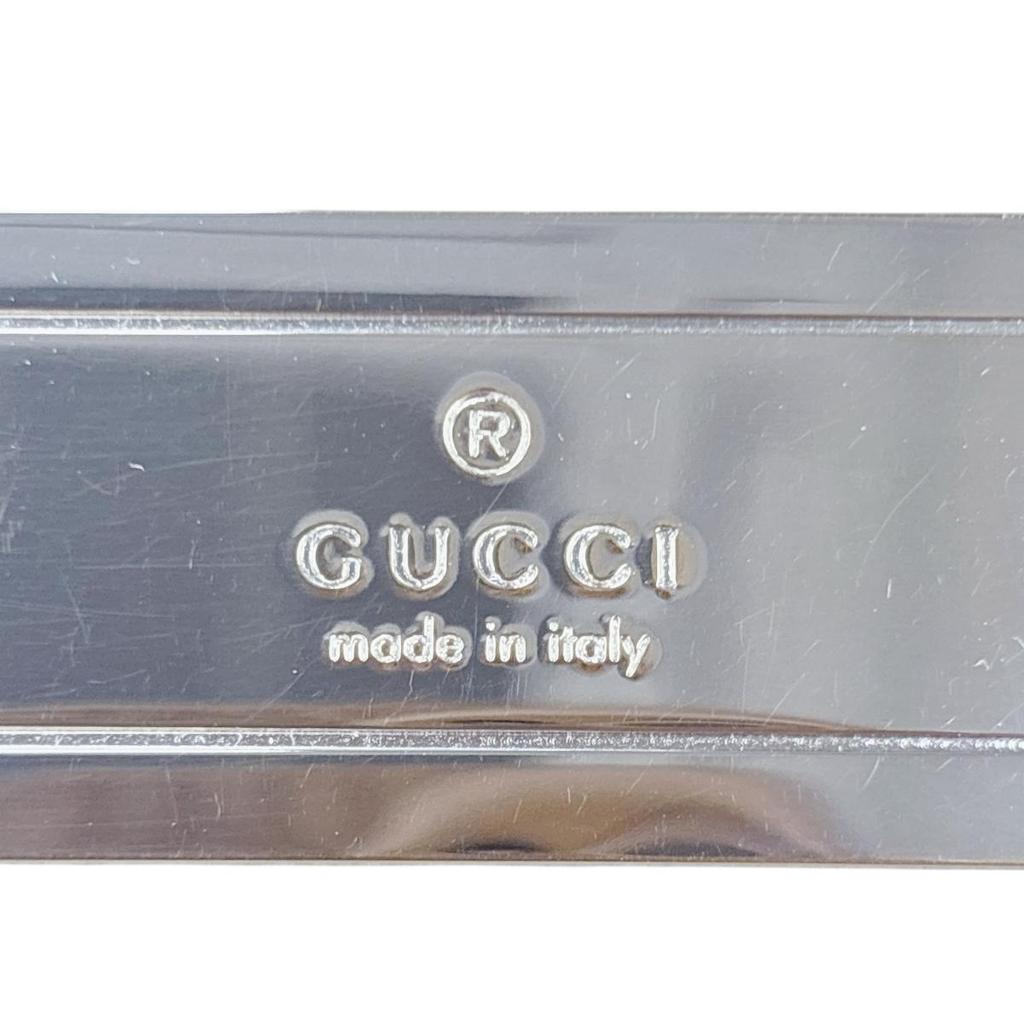 Gucci Крючок для ключей Брелок для ключей Брелок кожаный Коричневый Унисекс Б/у