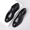 Leather Shoes Men's Business Dress Leather Soft Sole Breathable Casual Shoes British Style Groom Wedding Suit Derby Shoes