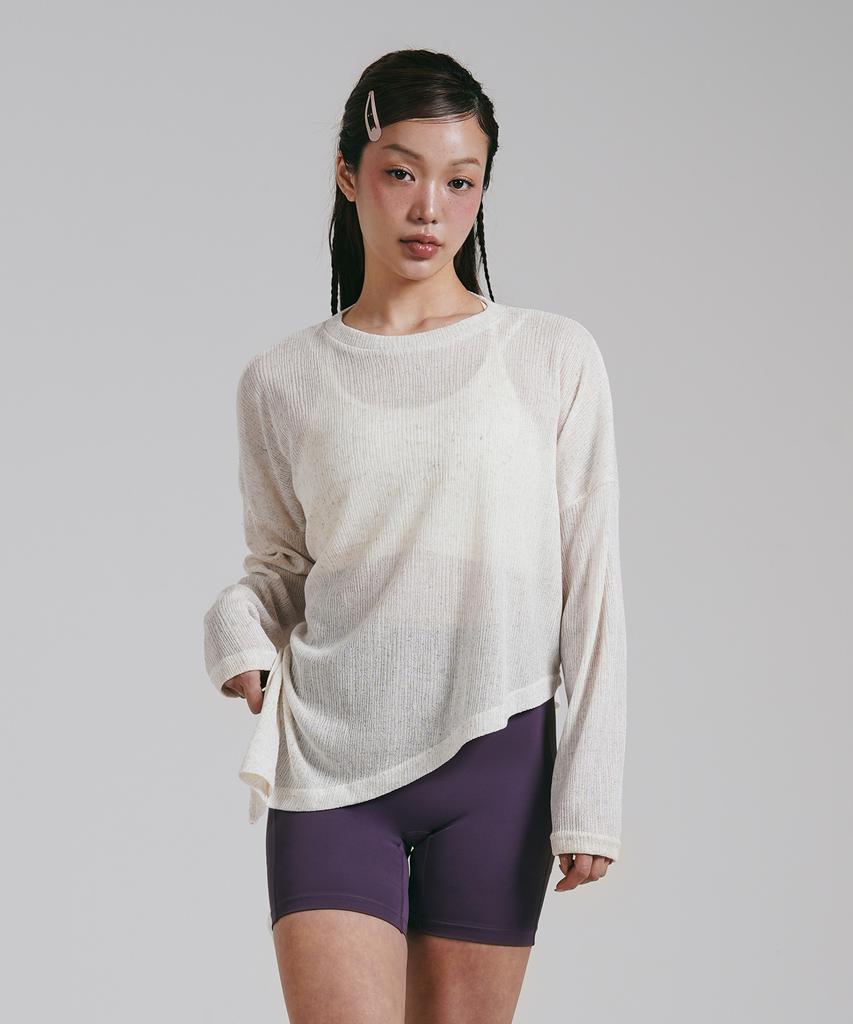 CONCHWEAR Diagonal Summer Knit Top (5 Colors)