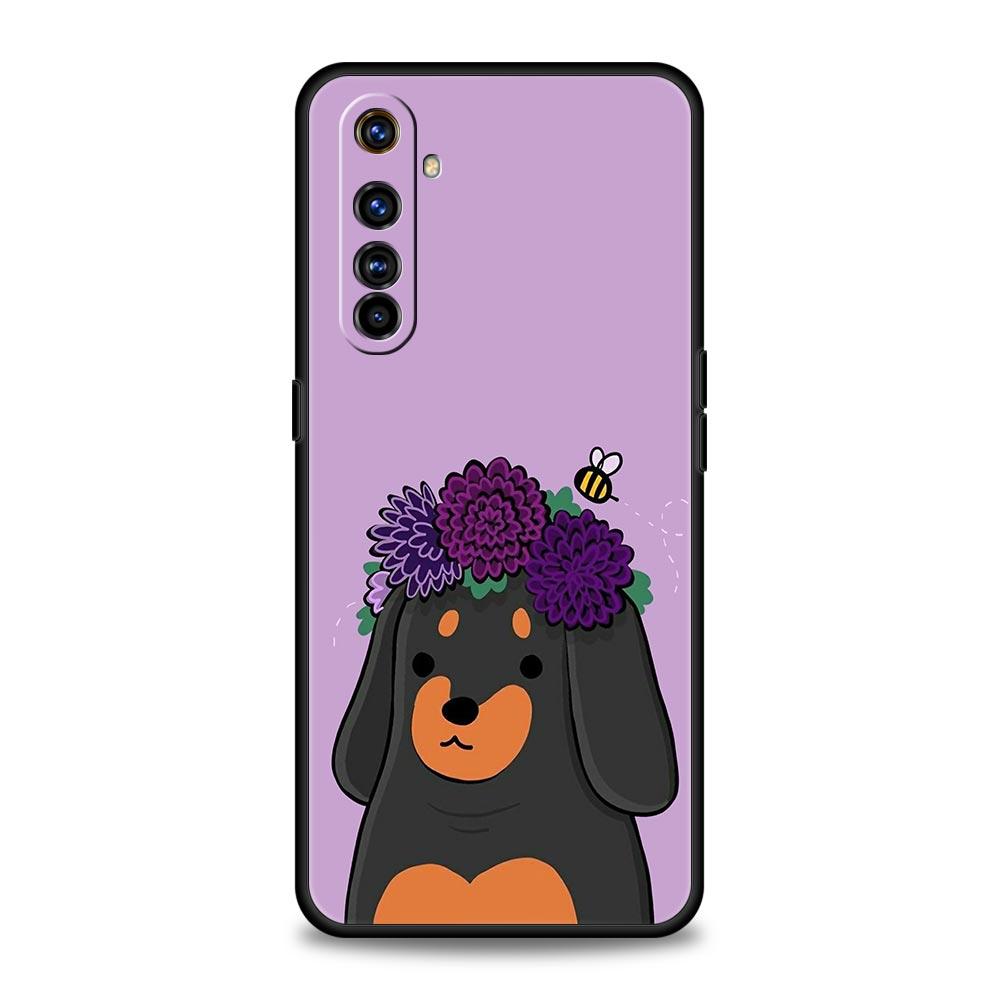 Чехол для собаки с изображением кокер-спаниелей для Realme 12 11 10 9 8 5G 7 6 GT5 GT3 GT2 Pro Plus C21 C25 C35 Realme GT Neo 2 3 3T 5