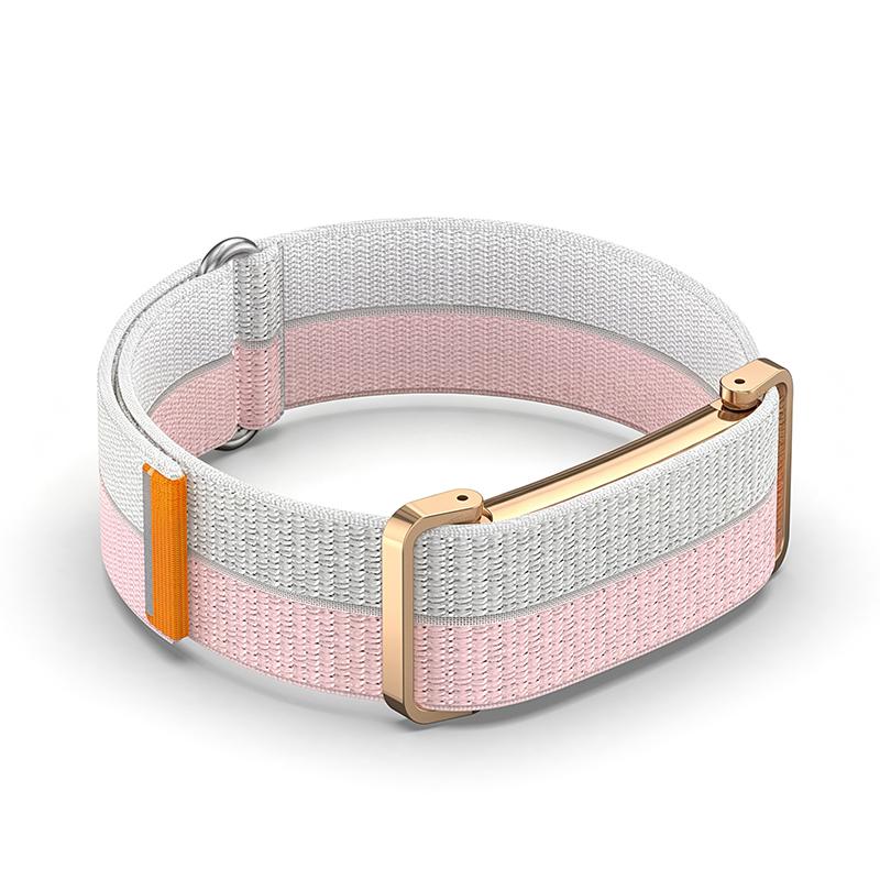 Металлический защитный чехол Нейлоновый ремешок Для Fitbit Air Ультратонкий Легкий как перышко Дышащий Быстросъемный Запасной ремешок на запястье