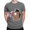 B BoJack HorseУнисекс Воздушный шар BoJack Смешная 100% Хлопковая Футболка BBoJack HorseУнисекс Топы Футболки Для Унисекс