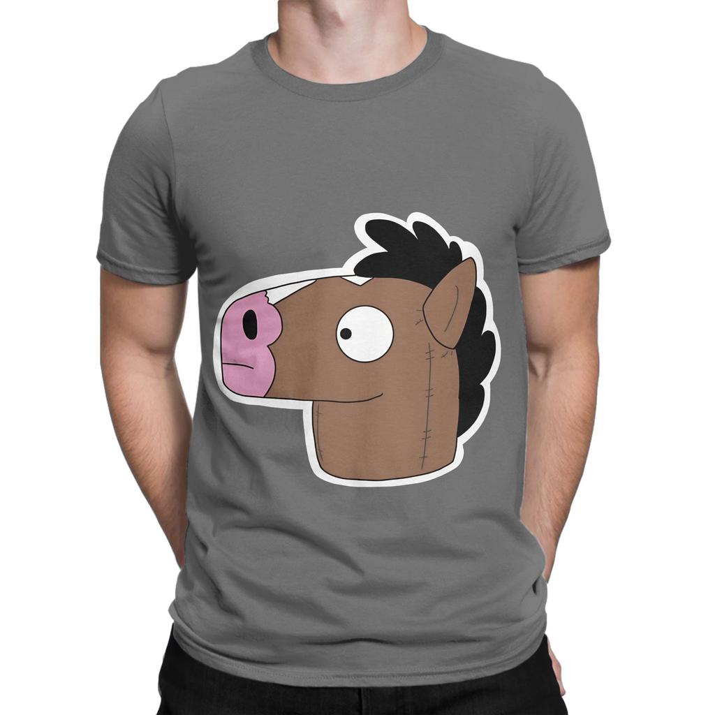 B BoJack HorseУнисекс Воздушный шар BoJack Смешная 100% Хлопковая Футболка BBoJack HorseУнисекс Топы Футболки Для Унисекс