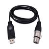 DSD TECH SH-AU20A USB To XLR Cable for Shure and Other Dynamic Microphones (5.9 Feet)