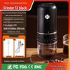Wireless Portable Coffee Grinder with External Adjustment for Camping, Hand Drip, and Espresso