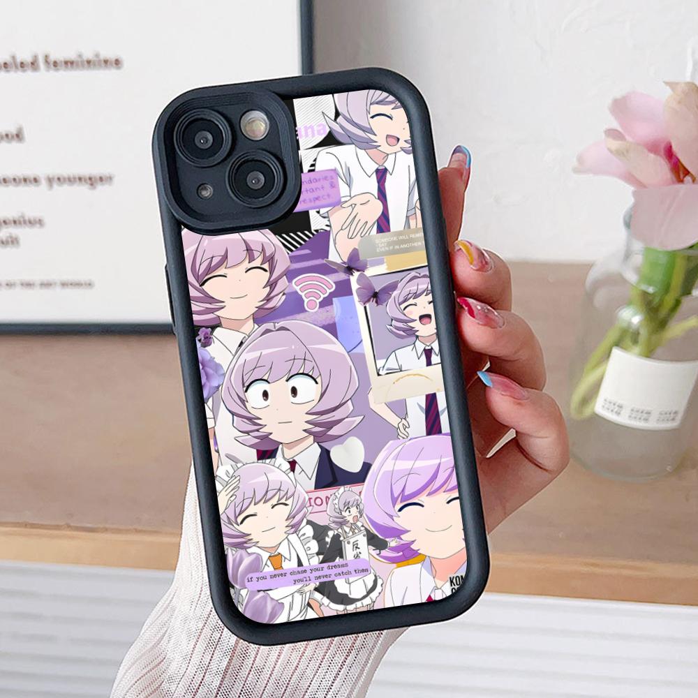 Аниме Наджими Осана Чехол для мобильного телефона для iPhone 17 16 15 14 13 12 11 Air Pro Max Plus Утолщенный ТПУ Цветной Чехол Обложка Красивый