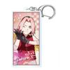 Naruto Naruto Shippuden  Vintage Series Acrylic Banner Keychain Sakura Haruno  Reissue 