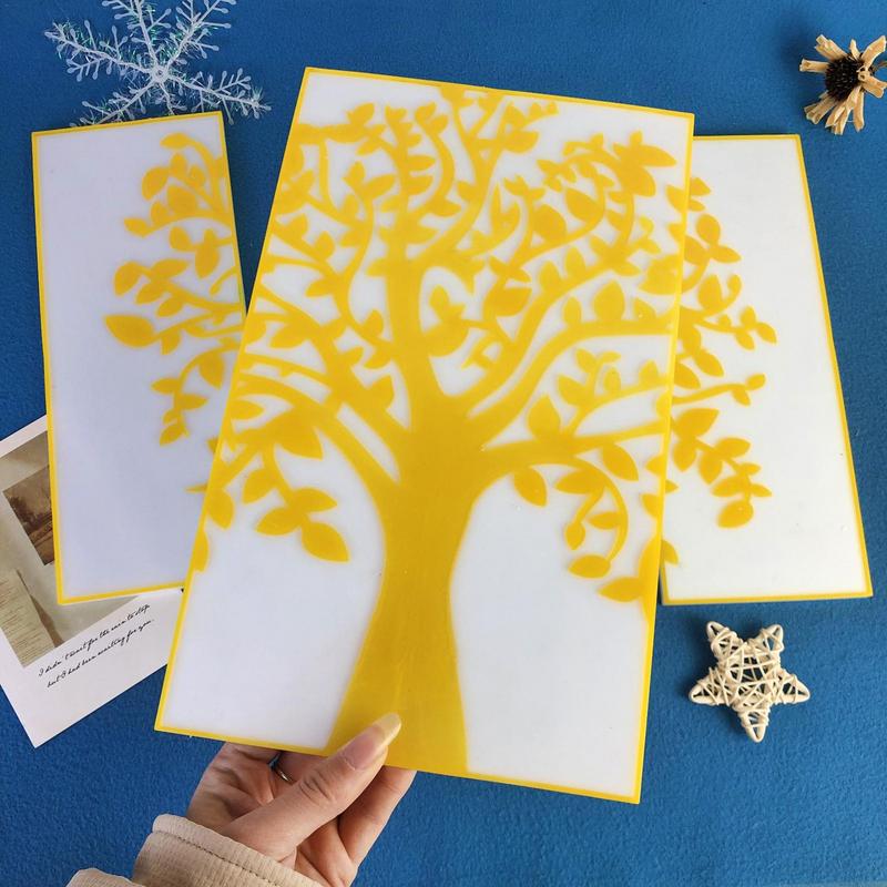 Форма из смолы в виде дерева Силиконовая форма в форме дерева Мягкая силиконовая форма для литья смолы Многофункциональный художественный проект Домашнее украшение Принадлежности для рукоделия