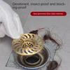 Backflow Preventer Sink Strainer Dectable Fast Drainage Floor Drain Bathroom Supplies