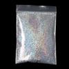 10g Holographic Laser Nail Glitter Powder Sparkly Gold Silver Nail Fine Glitter Dust Nail Art Decorations