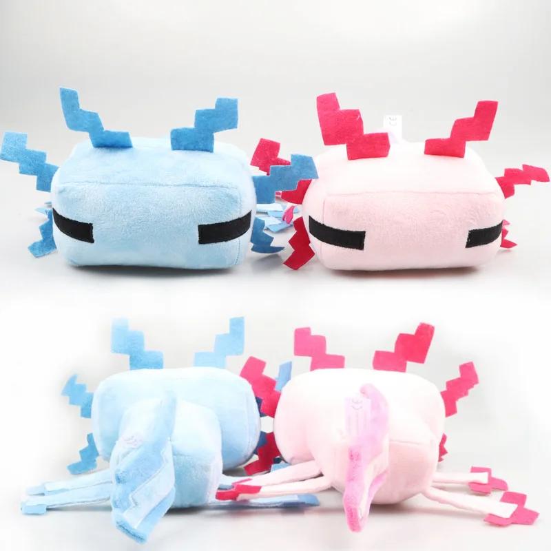 Kawaii 20-30cm Pink Axolotl Plush Toy Adults Plushie Gamer Gift Home Decoration Soft Stuffed Plush Doll Cartoon Figure Plush To
