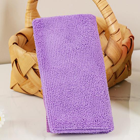 Салфетка для чистки из микрофибры, 9 цветов, впитывающая безворсовая тряпка для мытья посуды с усиленными краями, многоразовые тряпки для чистки