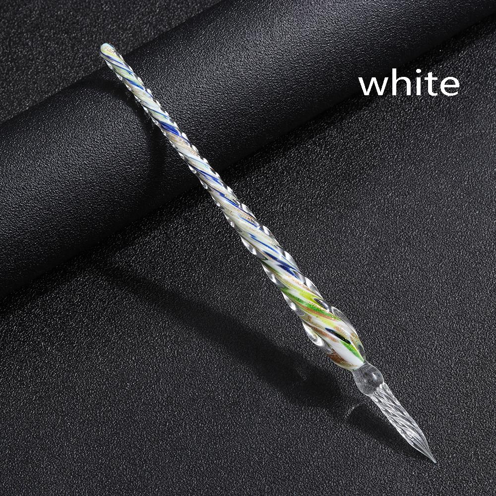 New Dipping Painting Gift Glass Drip Fountain Pens Filling Ink Dip Pen
