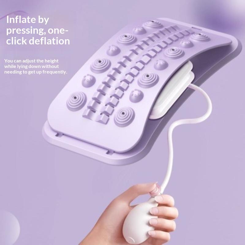 Adjustable Airbag Back Massager Waist Neck Support Muscle Relax Massage Device Perfect Gift for Elderly Parents
