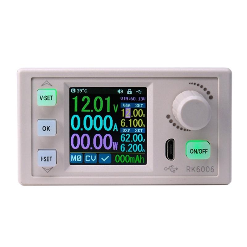 Digital Power Supply 0 60V 0 6.0A Adjustable Designs With USB Communication and Cooling Fan Systems High Performances