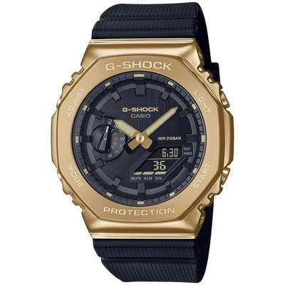 Мужские часы G-Shock, с металлическим покрытием GM-2100G-1A9JF, черные, оригинальная японская модель