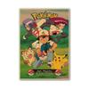 Vintage Pokemon Pikachu Squirtle Bulbasaur Poster Print Anime Canvas Painting Mural Children Bedroom Home Wall Art Decoration